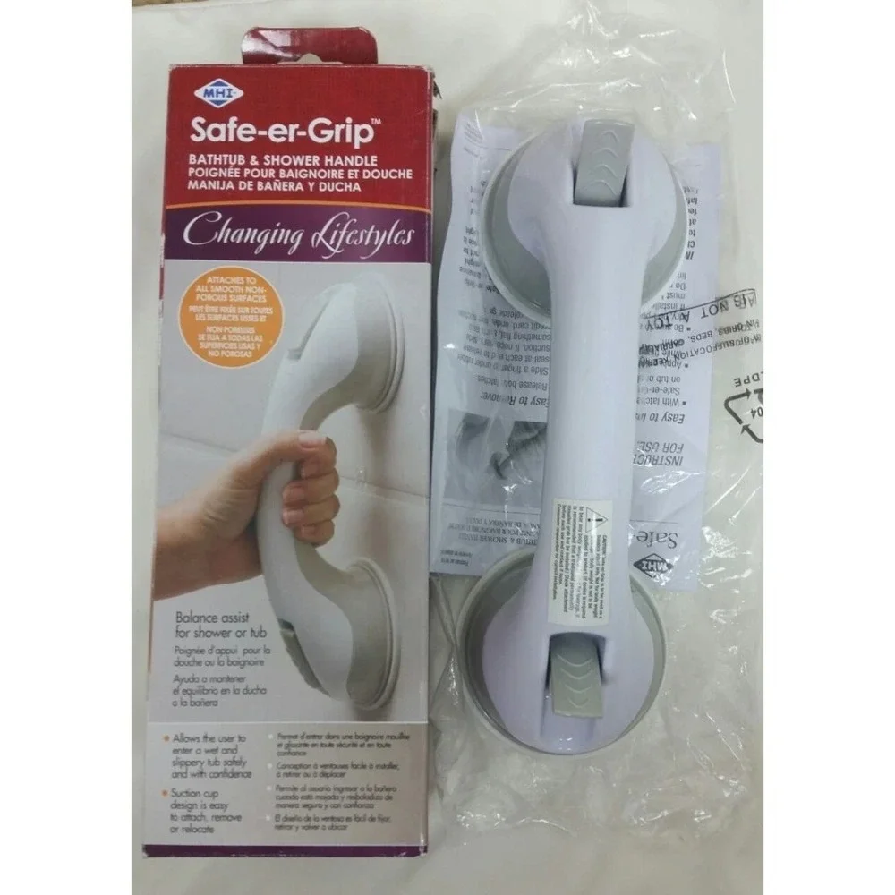NEW Changing Lifestyles Safe-er-Grip Bathtub & Shower Handle Safety Model 40524
